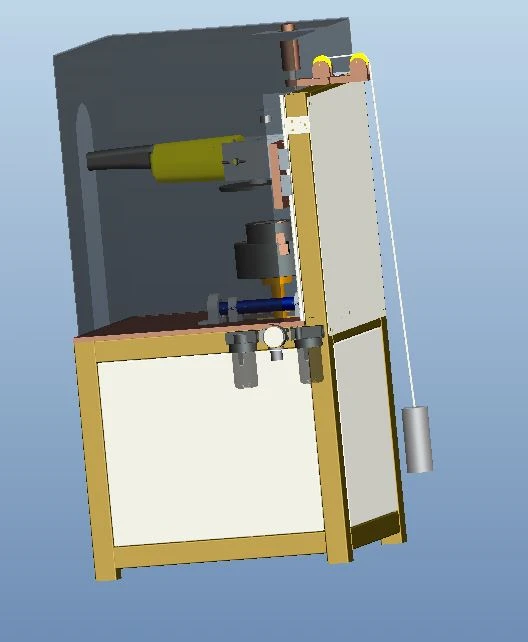 china The Flap Disc Grinding Test Machine